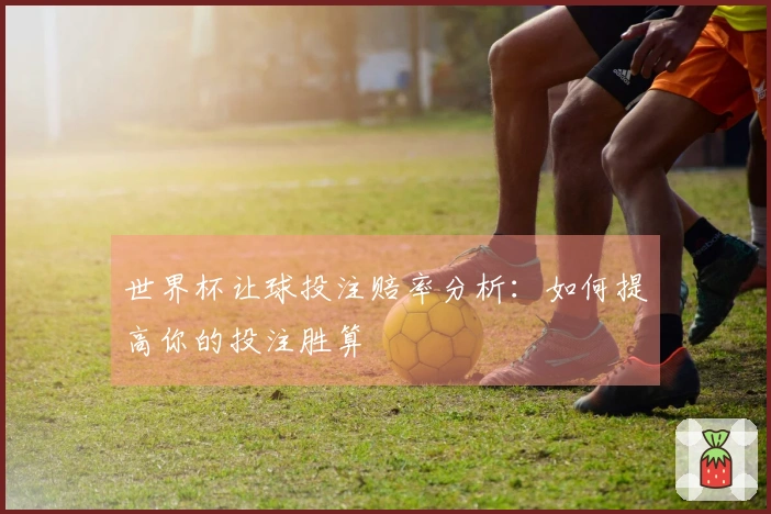世界杯让球投注赔率分析：如何提高你的投注胜算